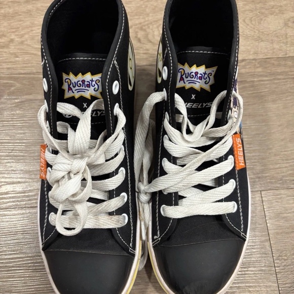 Heelys Kids Rugrats Black and White Sneakers - Picture 2 of 6